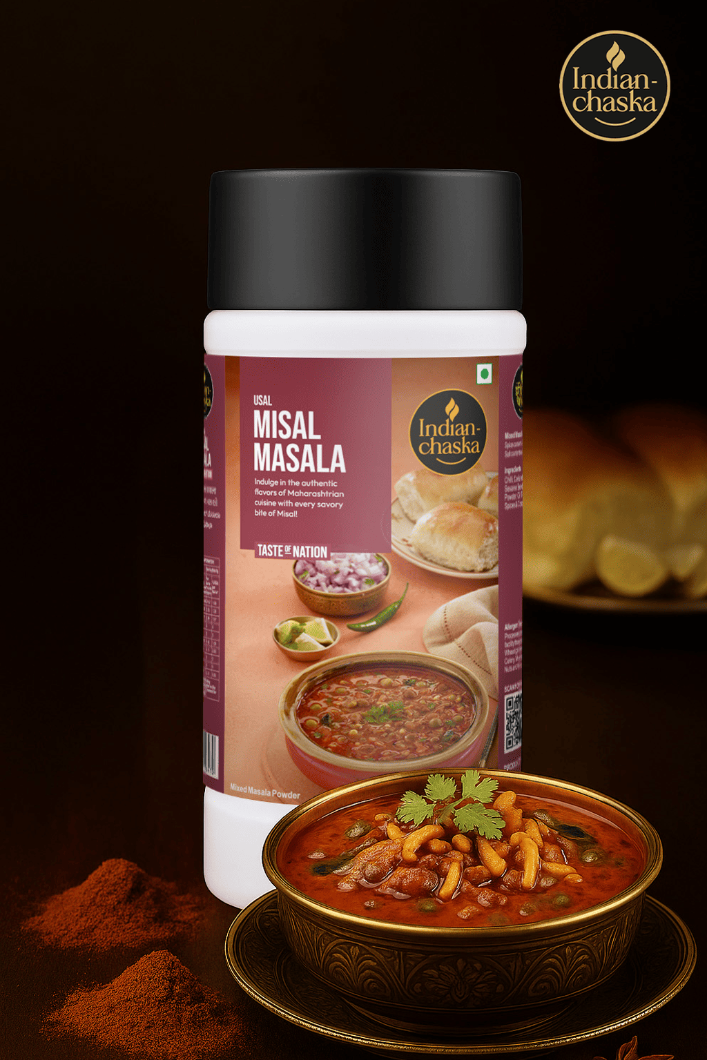 Usal Misal Masala Indian Chaska